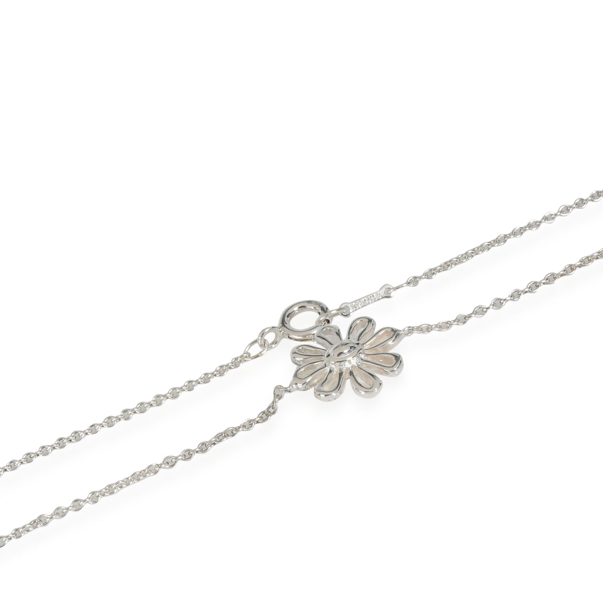 Tiffany & Co. Elsa Peretti Daisy Station Necklace in  Sterling Silver