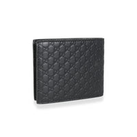  GUCCI Microguccissima Leather Wallet, Black 260987 : Clothing,  Shoes & Jewelry