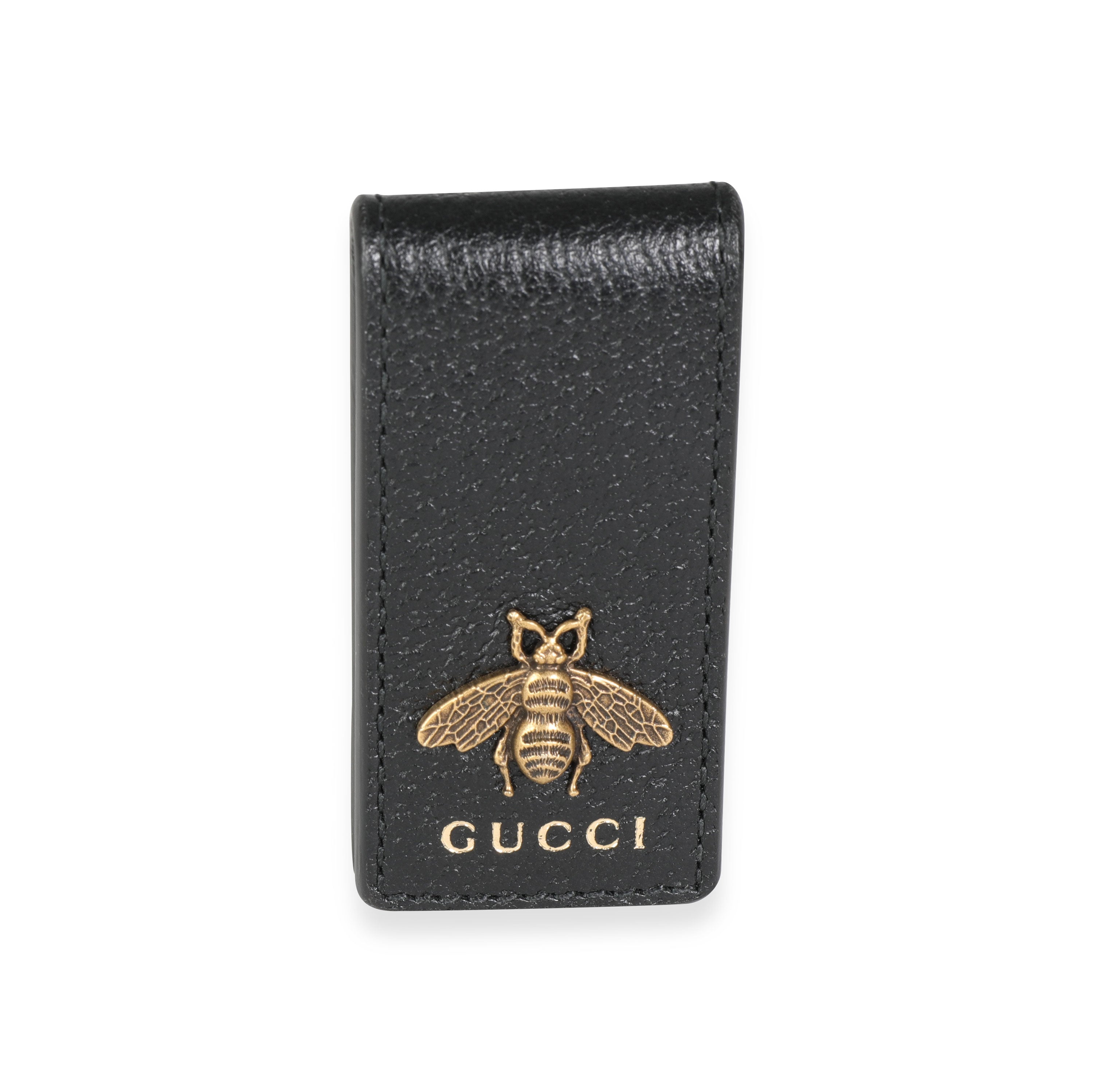 Gucci Unisex Microguccissima GG Black Money Clip Wallet – Queen Bee of  Beverly Hills
