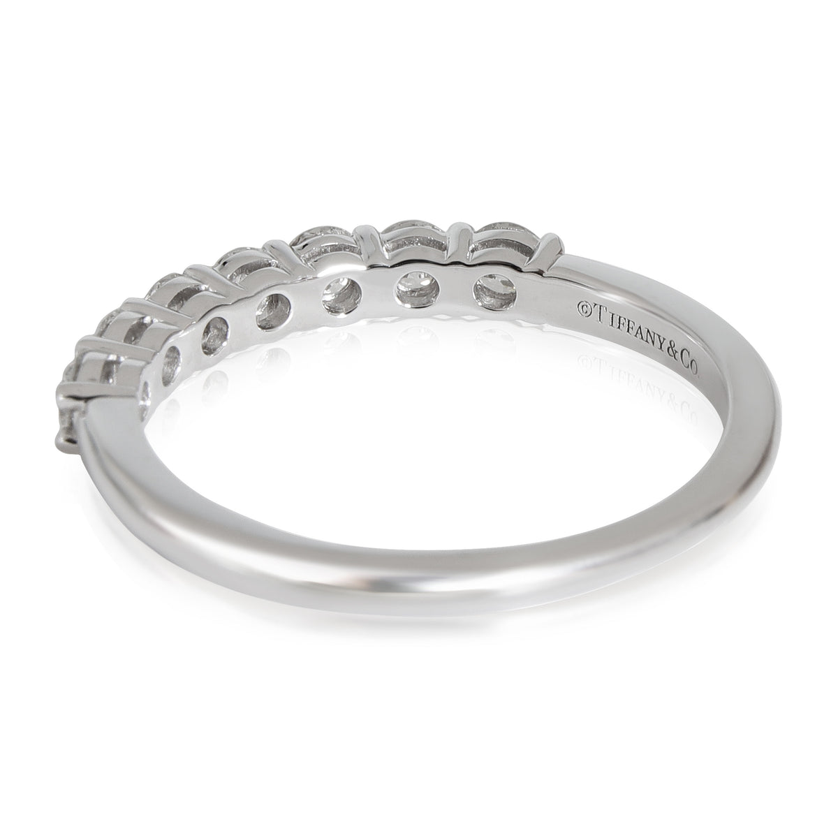 Tiffany & Co. Embrace Diamond Band in Platinum 0.57 CTW