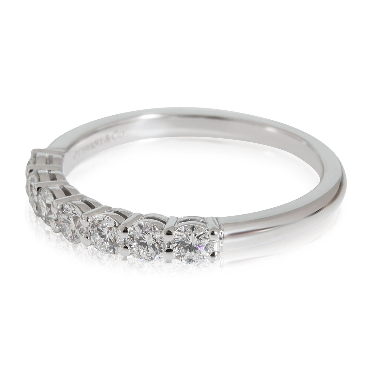 Tiffany & Co. Embrace Diamond Band in Platinum 0.57 CTW