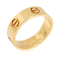 Cartier LOVE Wedding Band in 18K Yellow Gold