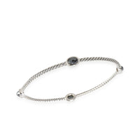 David Yurman Color Classics Hematite Bangle Set in  Sterling Silver