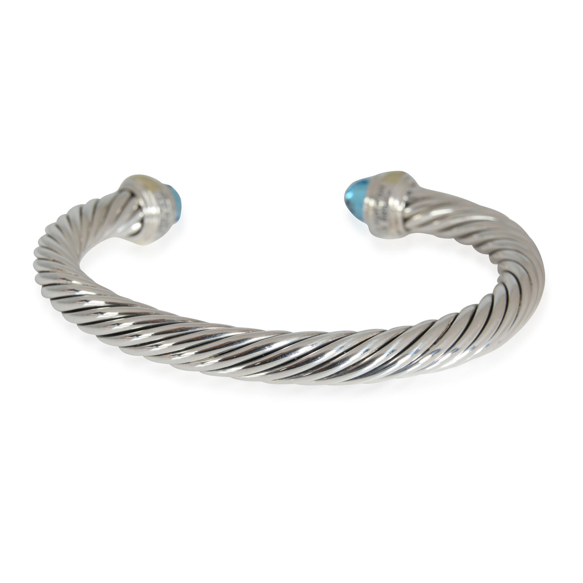 David Yurman Topaz Cuff in 14K Gold/Sterling