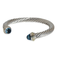 David Yurman Topaz Cuff in 14K Gold/Sterling