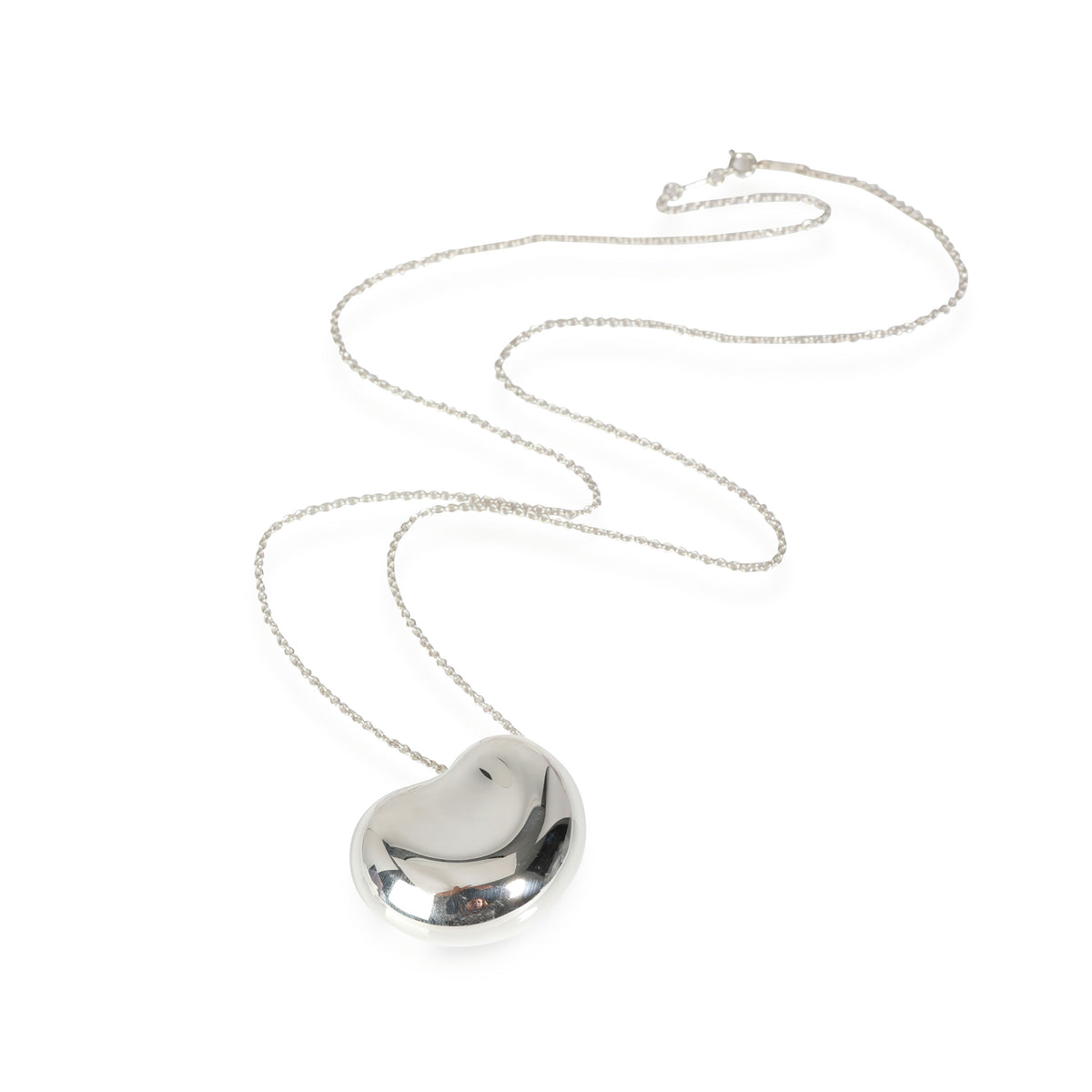 Tiffany & Co. Elsa Peretti XL Bean Pendant in  Sterling Silver