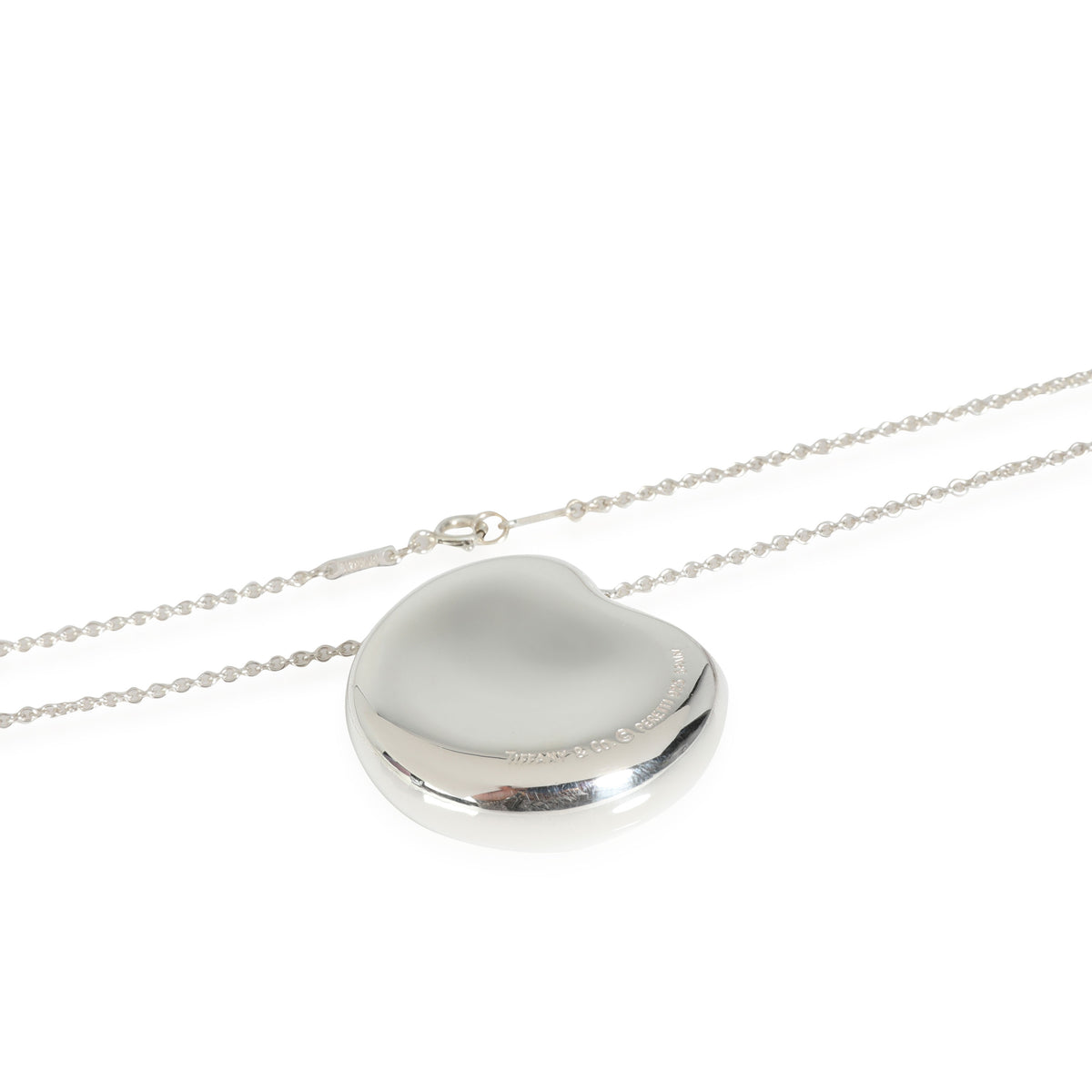 Tiffany & Co. Elsa Peretti XL Bean Pendant in  Sterling Silver