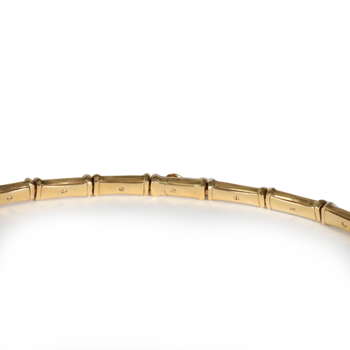 Cartier Bamboo Necklace in 18K Yellow Gold