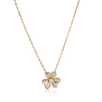 Van Cleef & Arpels Frivole Diamond Pendant in 18K Yellow Gold 0.21 CTW