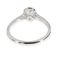 Tiffany & Co. Soleste Diamond  Engagement Ring in Platinum H VVS2 0.70