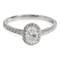 Tiffany & Co. Soleste Diamond  Engagement Ring in Platinum H VVS2 0.70