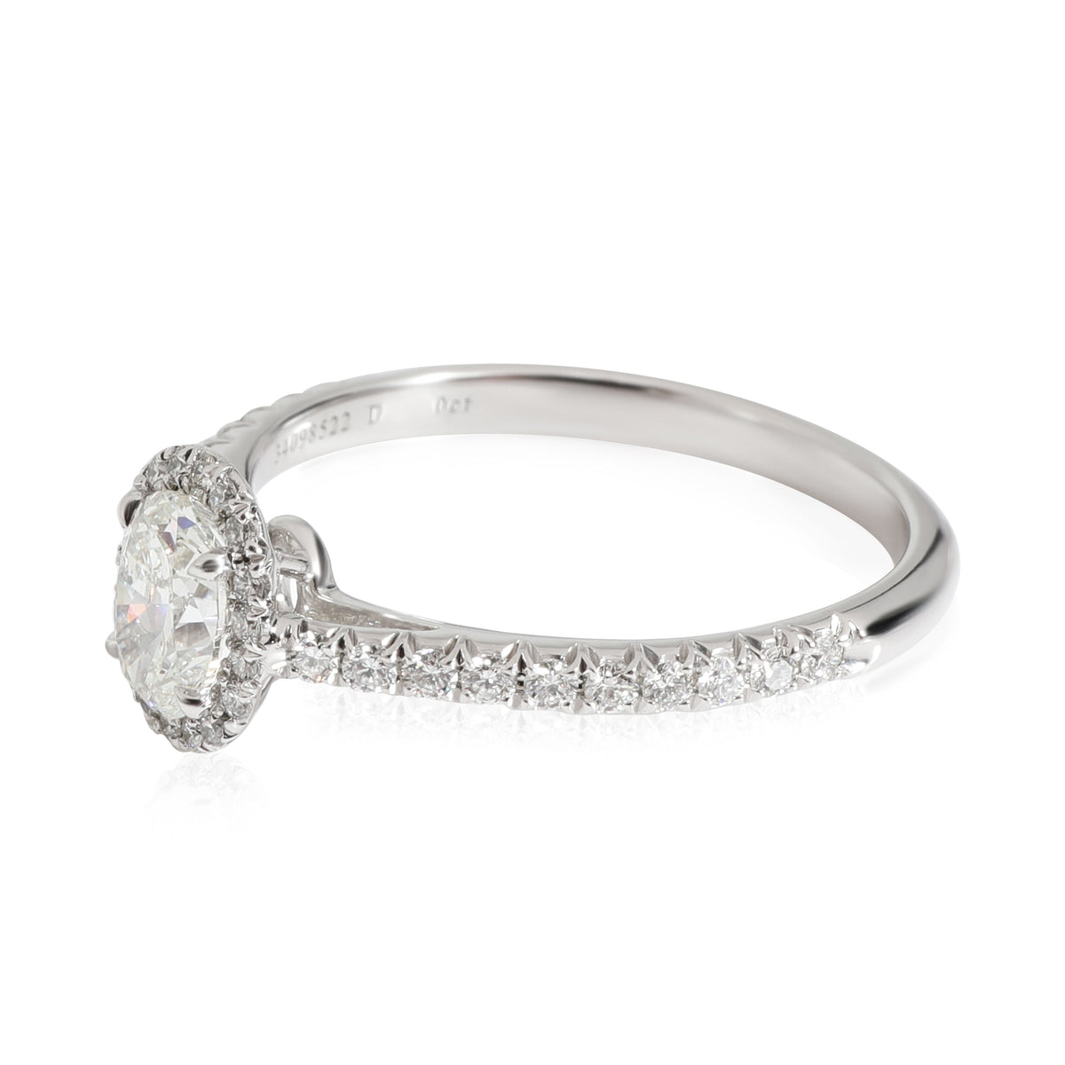 Tiffany & Co. Soleste Diamond  Engagement Ring in Platinum H VVS2 0.70