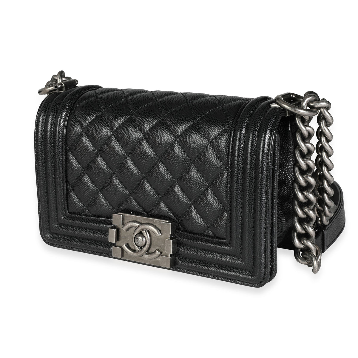 Small boy clearance chanel handbag black