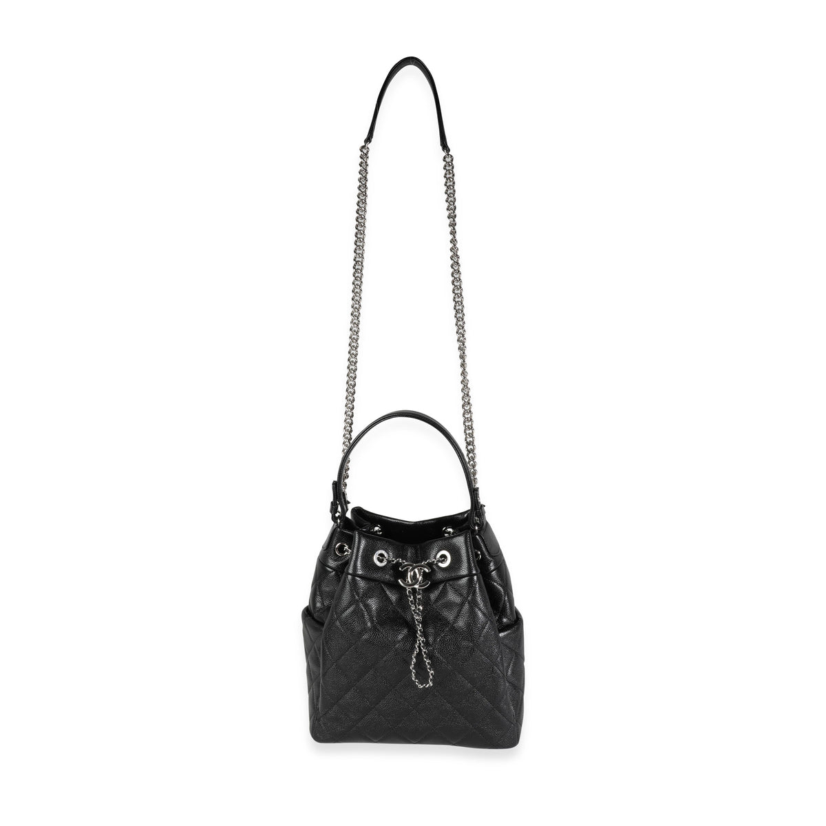 Chanel Vintage Lambskin Timeless CC Drawstring Bucket Bag (SHF-21271) –  LuxeDH