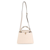 Louis Vuitton Capucines BB Galet Grey in Taruillon Leather/Python Leather  with Silver-tone - US