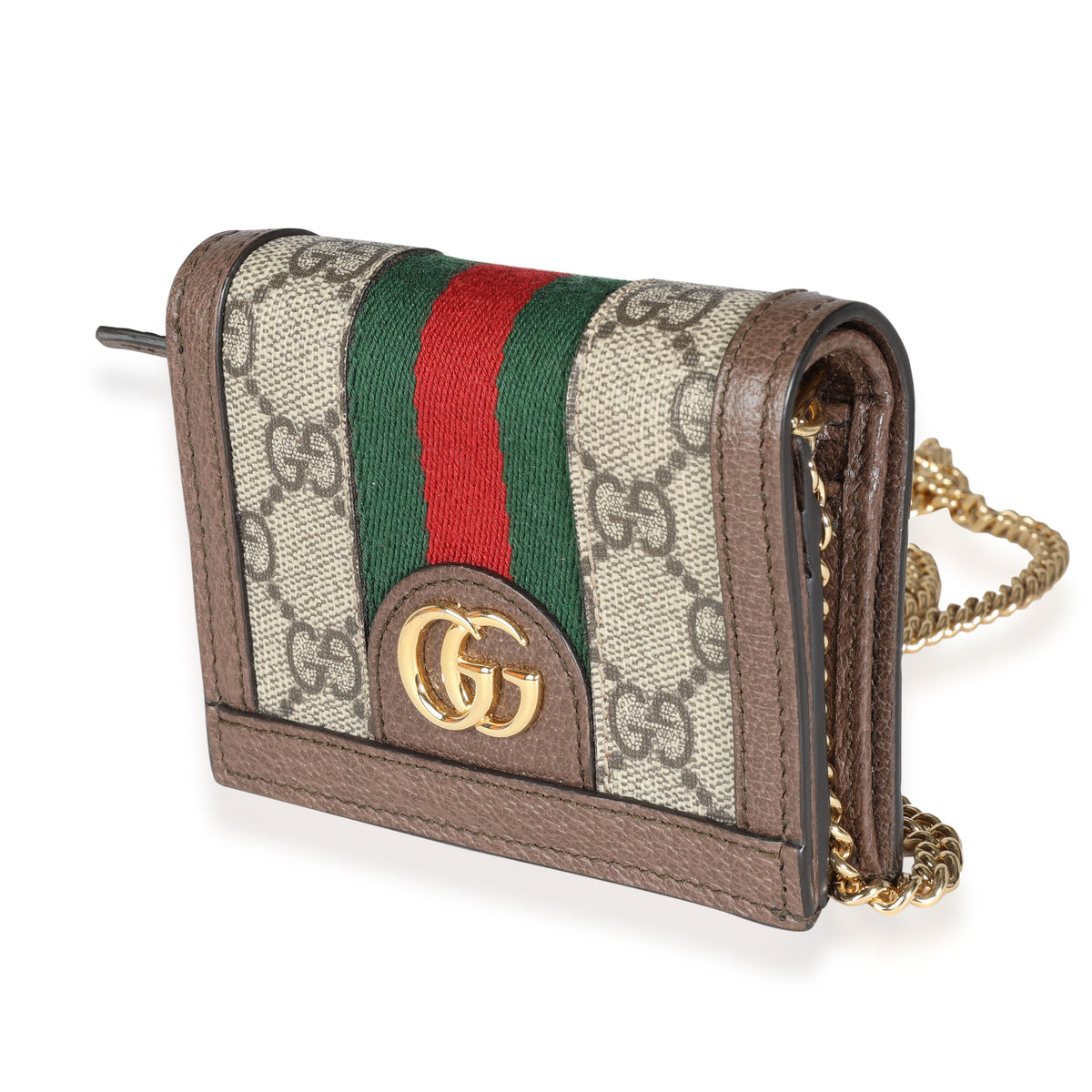 Gucci GG Supreme Web Ophidia Mini Chain Wallet