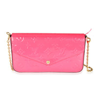 Louis Vuitton Fuchsia Monogram Vernis Félicie Pochette