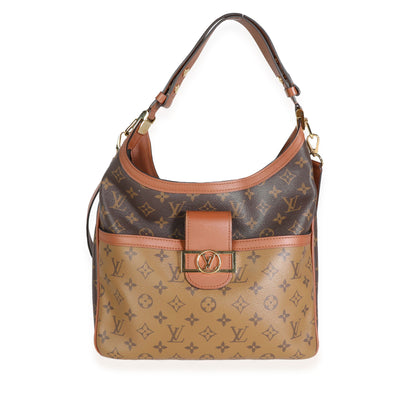 Louis Vuitton Monogram & Monogram Reverse Canvas Dauphine Hobo MM