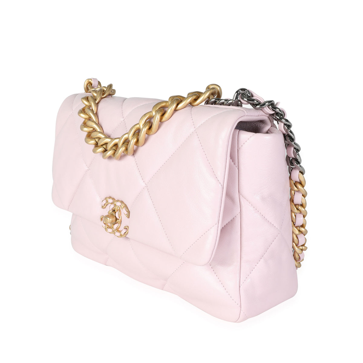 Chanel 19 Flap Bag Lamb Pink