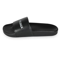 Balenciaga Leather Logo Slide Black (US Size 8)