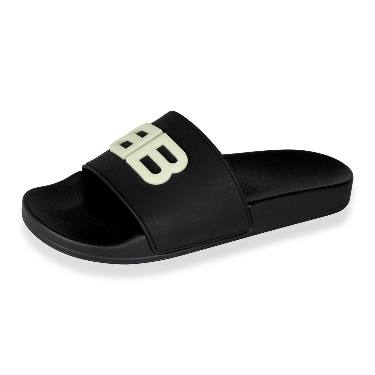 Balenciaga -  Balenciaga Pool Slides Black Glow (41 EUR)