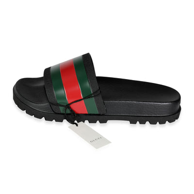 Gucci Web Slide Black