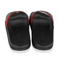 Gucci Slide Interlocking G  Black Red Green