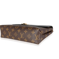 Louis Vuitton Monogram Canvas & Black Grained Leather Saint-Placide