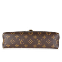 Louis Vuitton Monogram Canvas & Black Grained Leather Saint-Placide