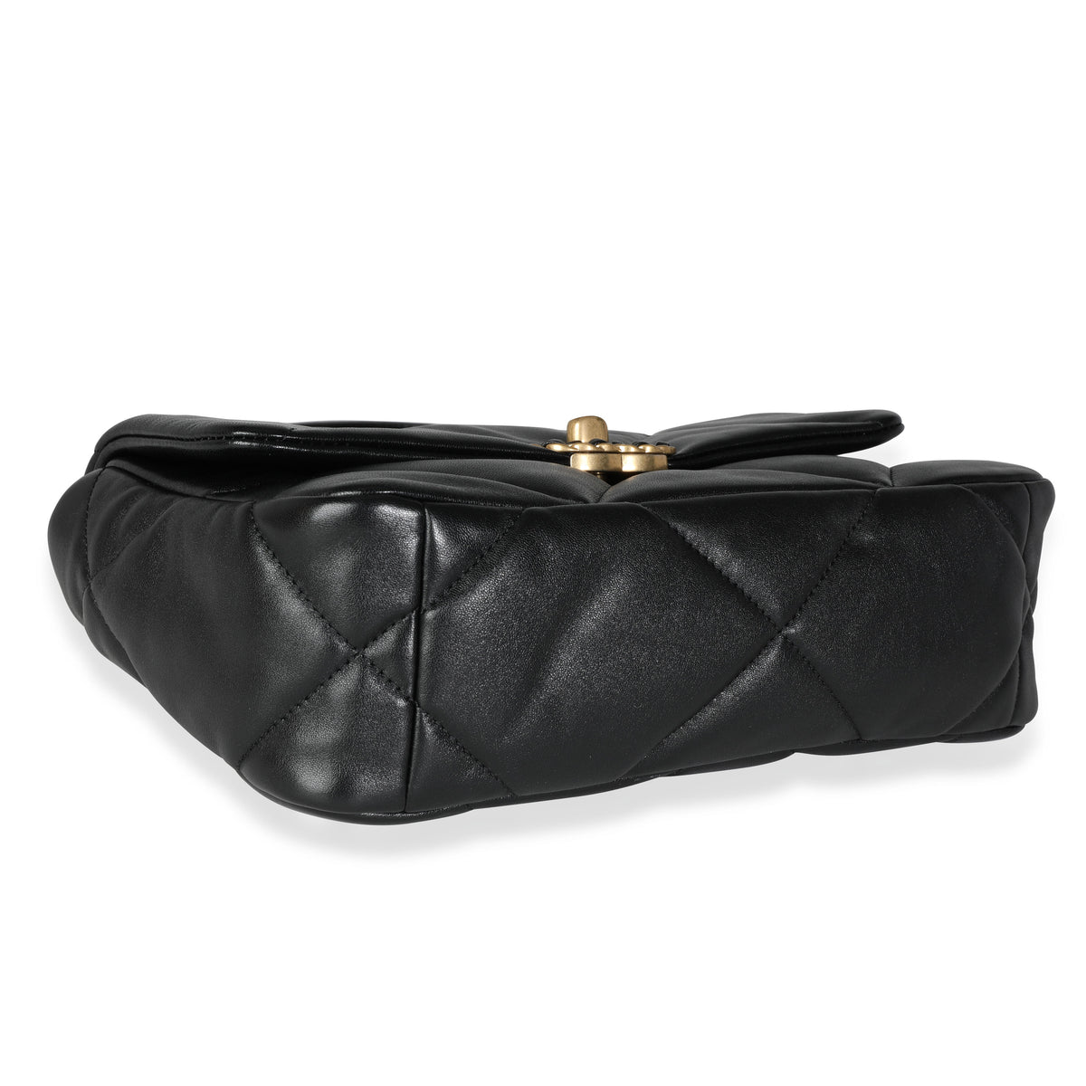 Chanel Black Quilted Lambskin Medium Chanel 19 Bag, myGemma