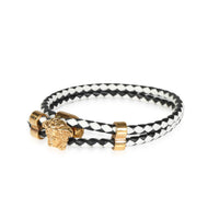 Versace Medusa Leather Bracelet