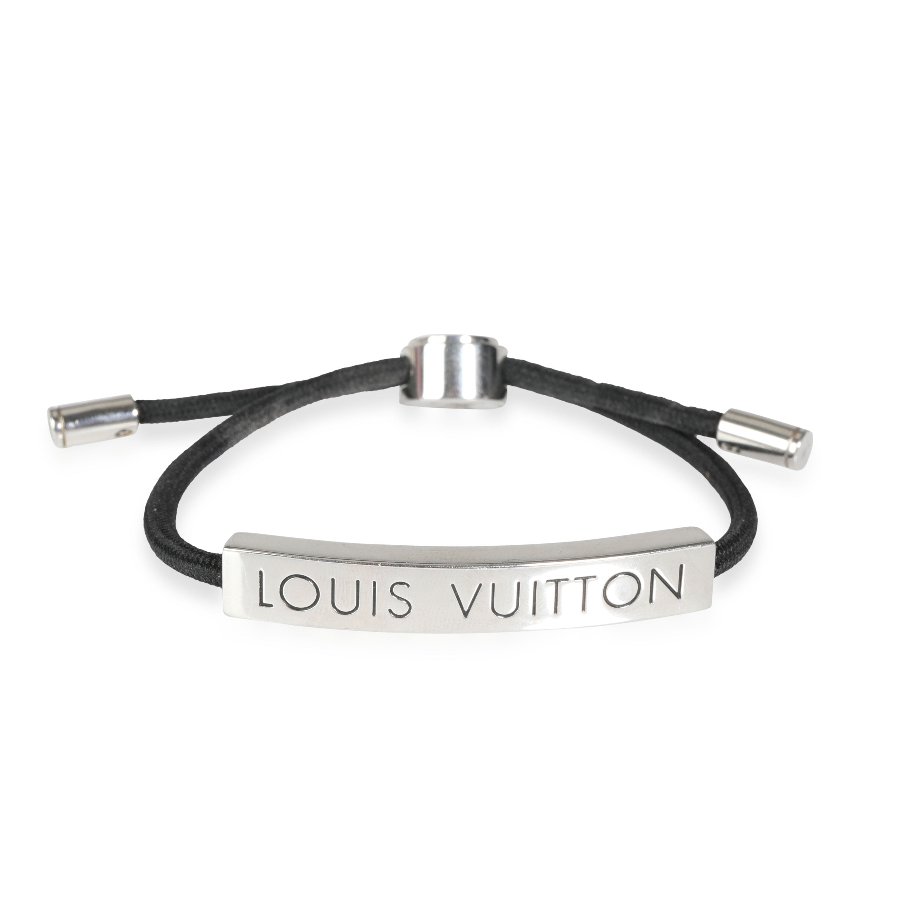 Louis Vuitton LV Space Bracelet Black Metal