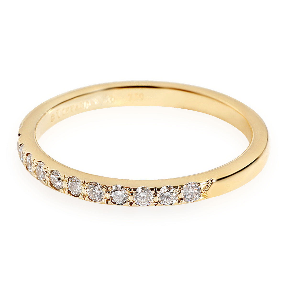 Tiffany & Co. Soleste Diamond Band in 18k Yellow Gold 0.17 CTW