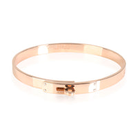 Hermès Kelly Diamond Bracelet in 18K Rose Gold 0.02 CTW