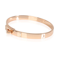 Hermès Kelly Diamond Bracelet in 18K Rose Gold 0.02 CTW