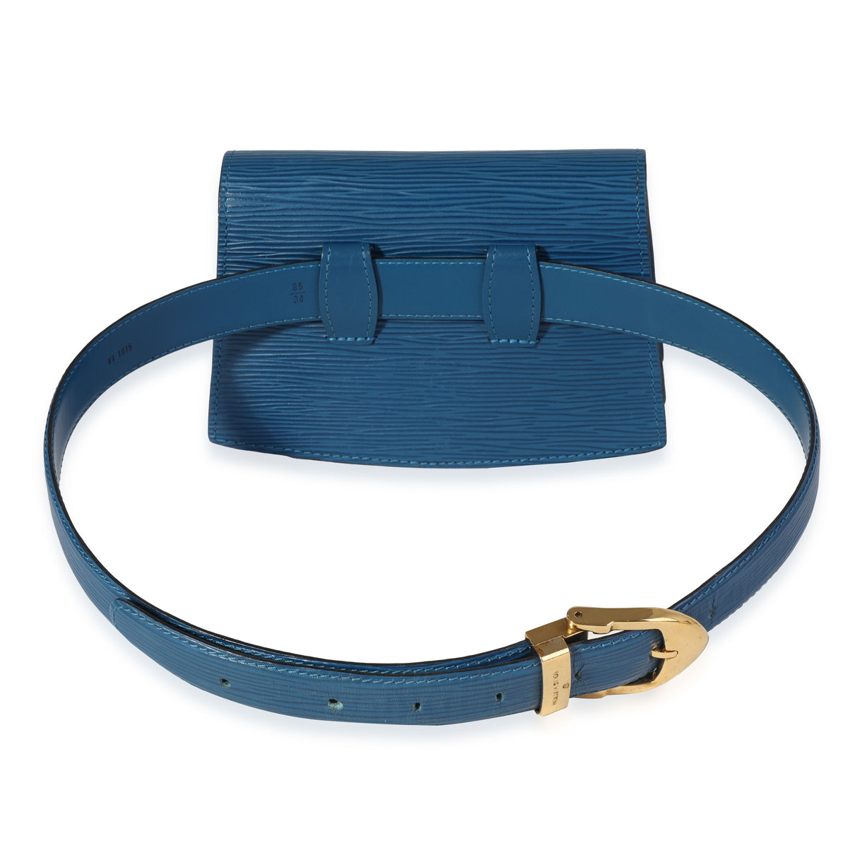 Louis Vuitton Monogram Cut Oval Waist Belt