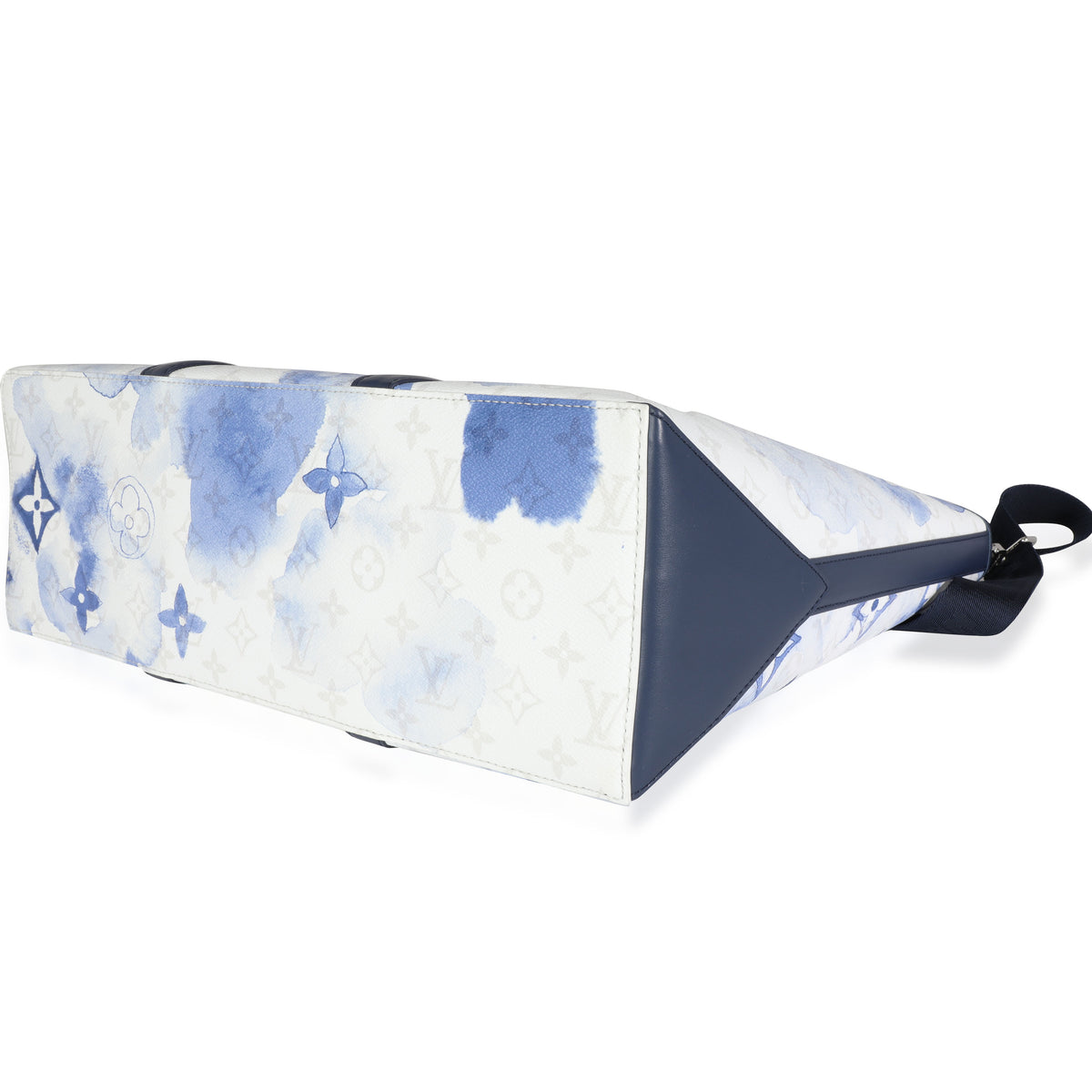Louis Vuitton Limited Edition Blue Watercolor Monogram Coated