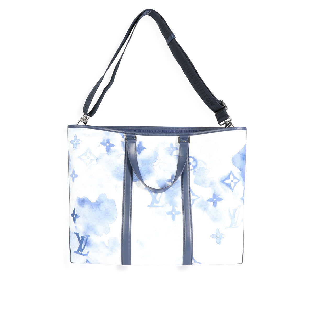 Louis Vuitton Limited Edition Blue Watercolor Monogram Coated Canvas New  Tote GM, myGemma