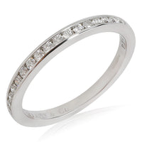 Tiffany & Co. Diamond Wedding Band in 950 Platinum 0.17 CTW