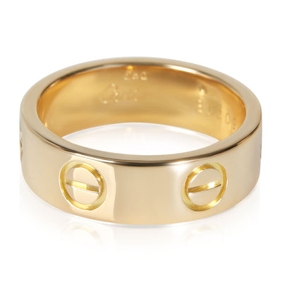 Cartier Love Ring in 18k Yellow Gold