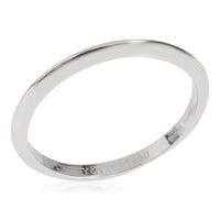 Tiffany & Co. Knife Edge Wedding Band in Platinum