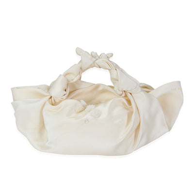 The Row Pearl Satin Small Ascot Bag myGemma Item #115775