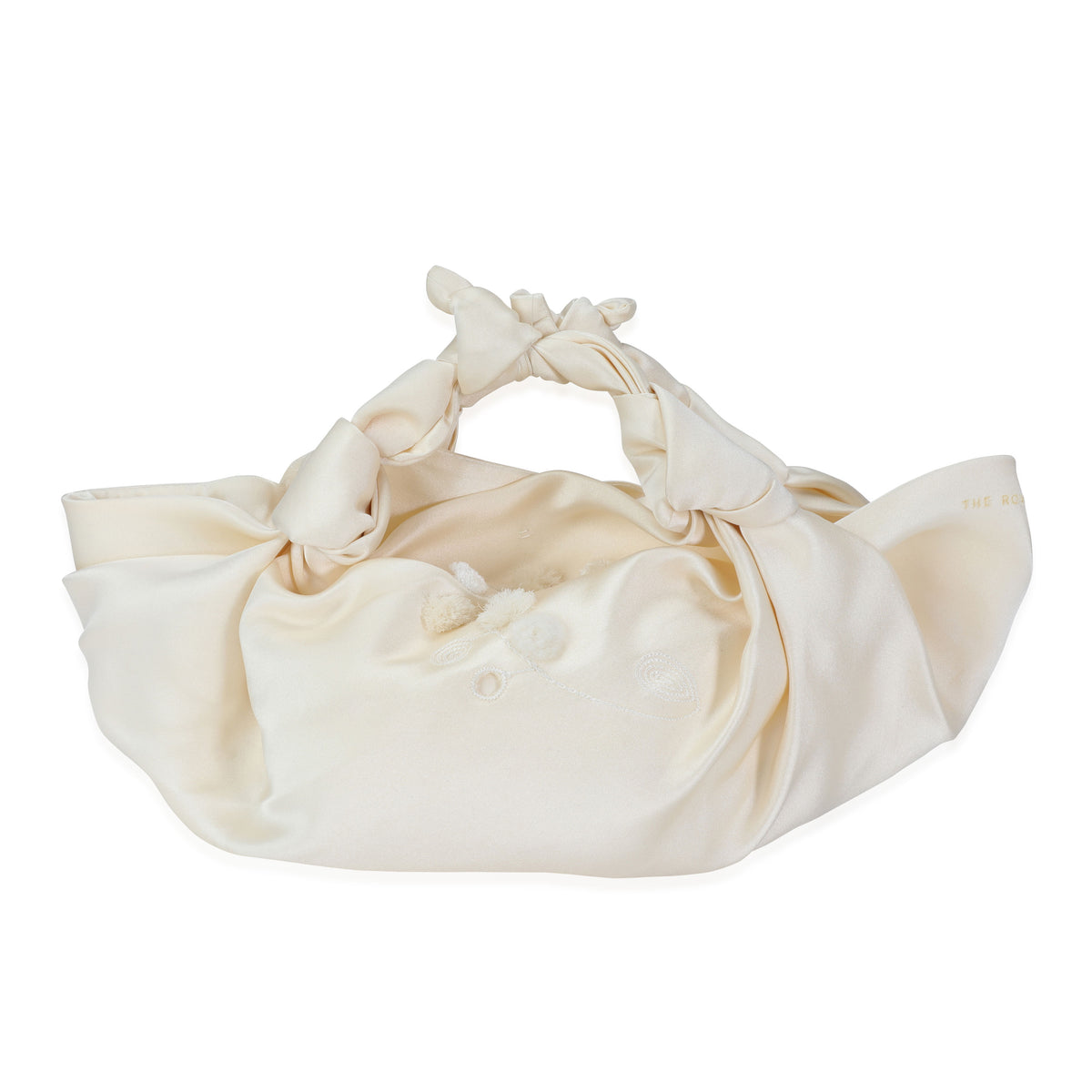 THE ROW Small Ascot Bag in Satin