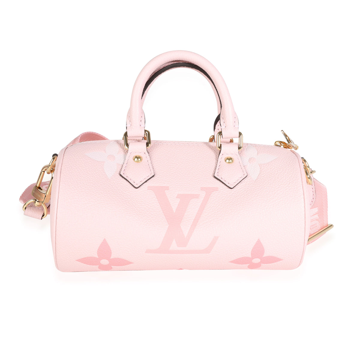 Louis Vuitton - Authenticated Papillon Bb Handbag - Leather Pink for Women, Very Good Condition
