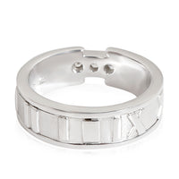 Tiffany & Co. Atlas Diamond Ring in 18K White Gold