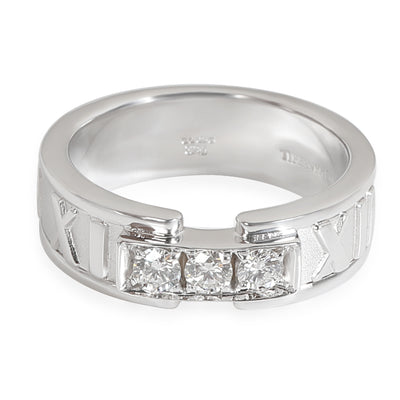 Tiffany & Co. Atlas Diamond Ring in 18K White Gold