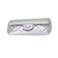 Chanel Multicolor Metallic Gradient Calfskin Glasses Case With Classic Chain