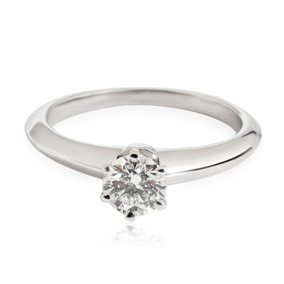 Tiffany & Co. Diamond Engagement Ring in Platinum I VS1 0.43 CTW