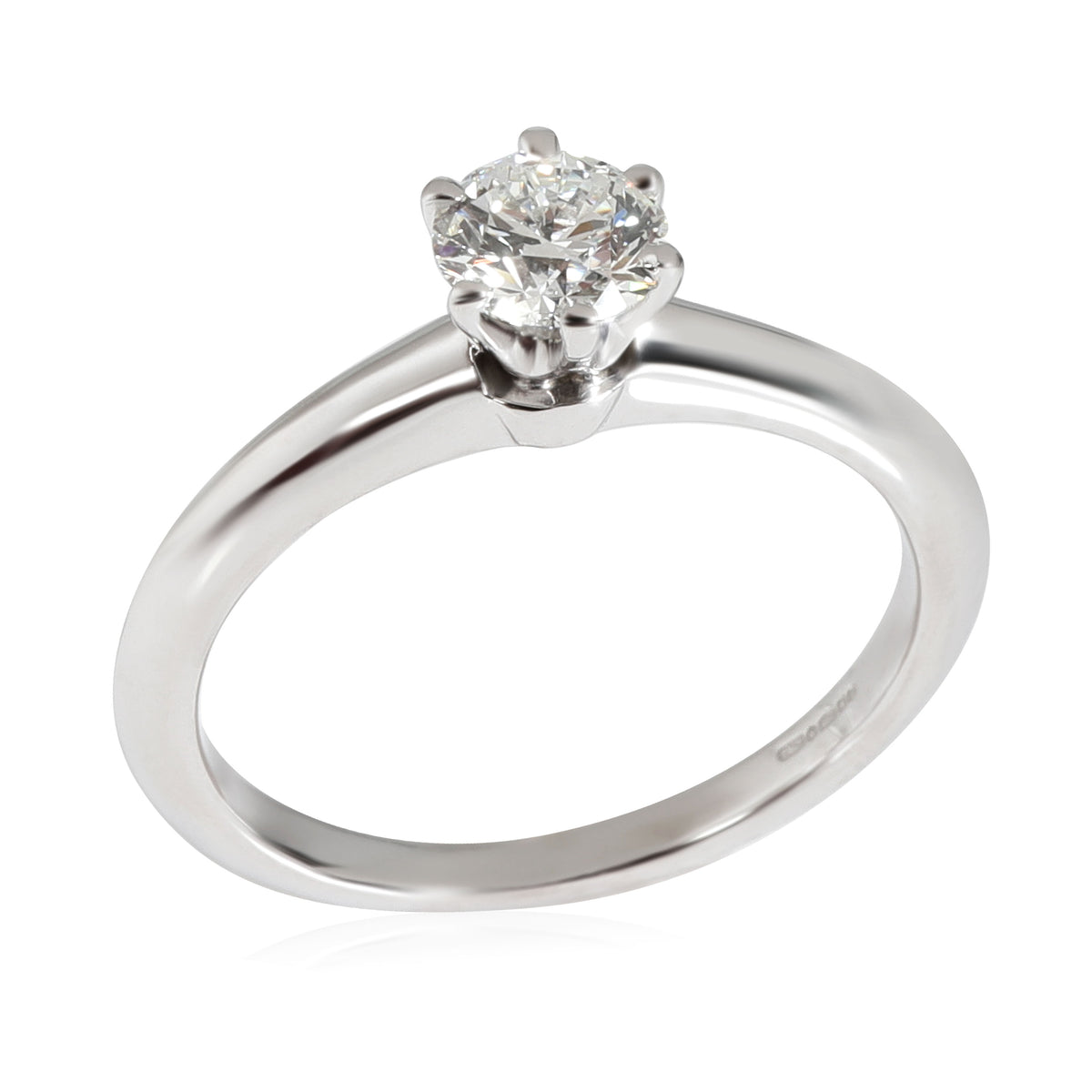 Tiffany & Co. Diamond Engagement Ring in Platinum I VS1 0.43 CTW