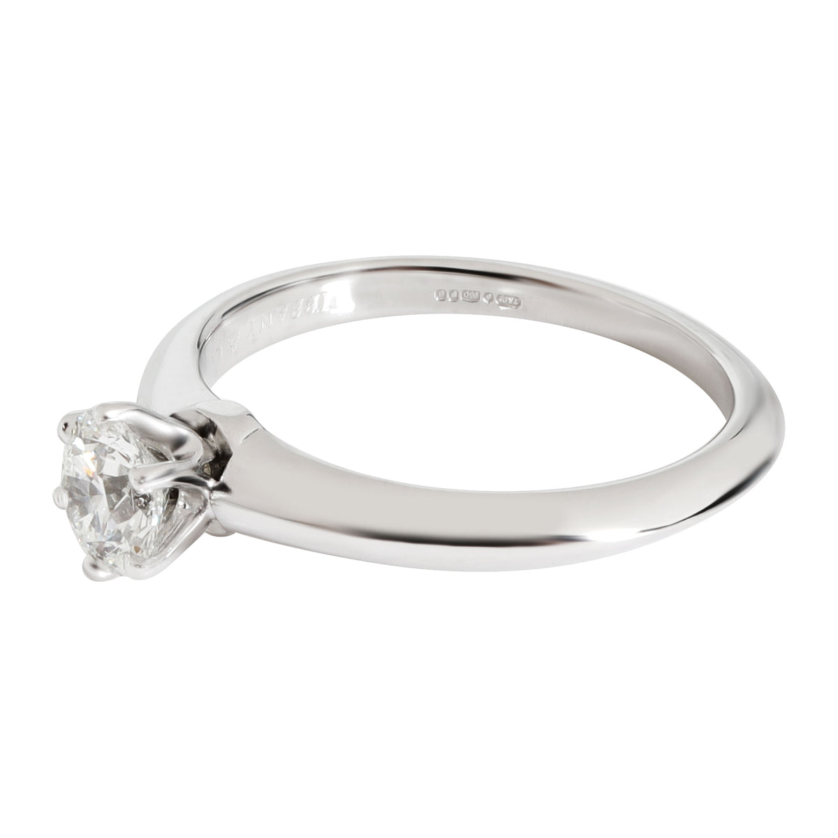 Tiffany & Co. Diamond Engagement Ring in Platinum I VS1 0.43 CTW